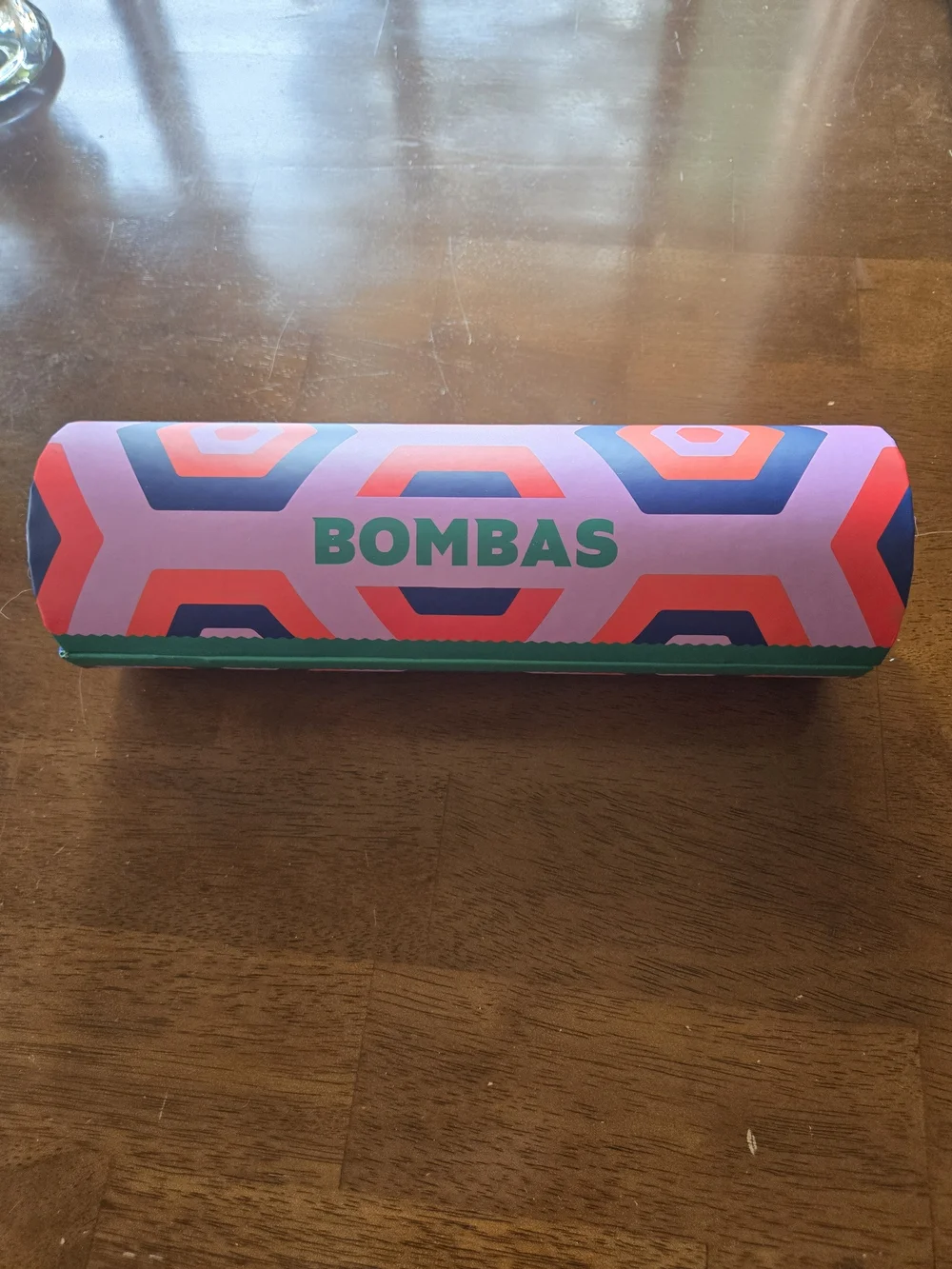 Bombas Hexagon Gift Tube- Purple, Navy & Coral
